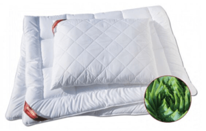 Celoroční ložní set ALOE VERA - polštář 70x90 a přikrývka 135x200