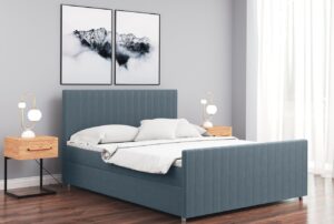 Postel boxspring s čely LANTINO