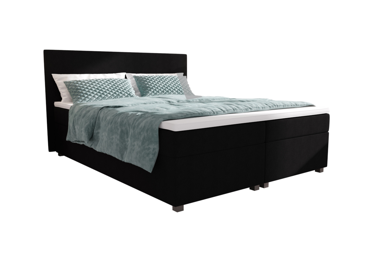 Expedo Postel Boxspring ISLAND + rošt + matrace + topper