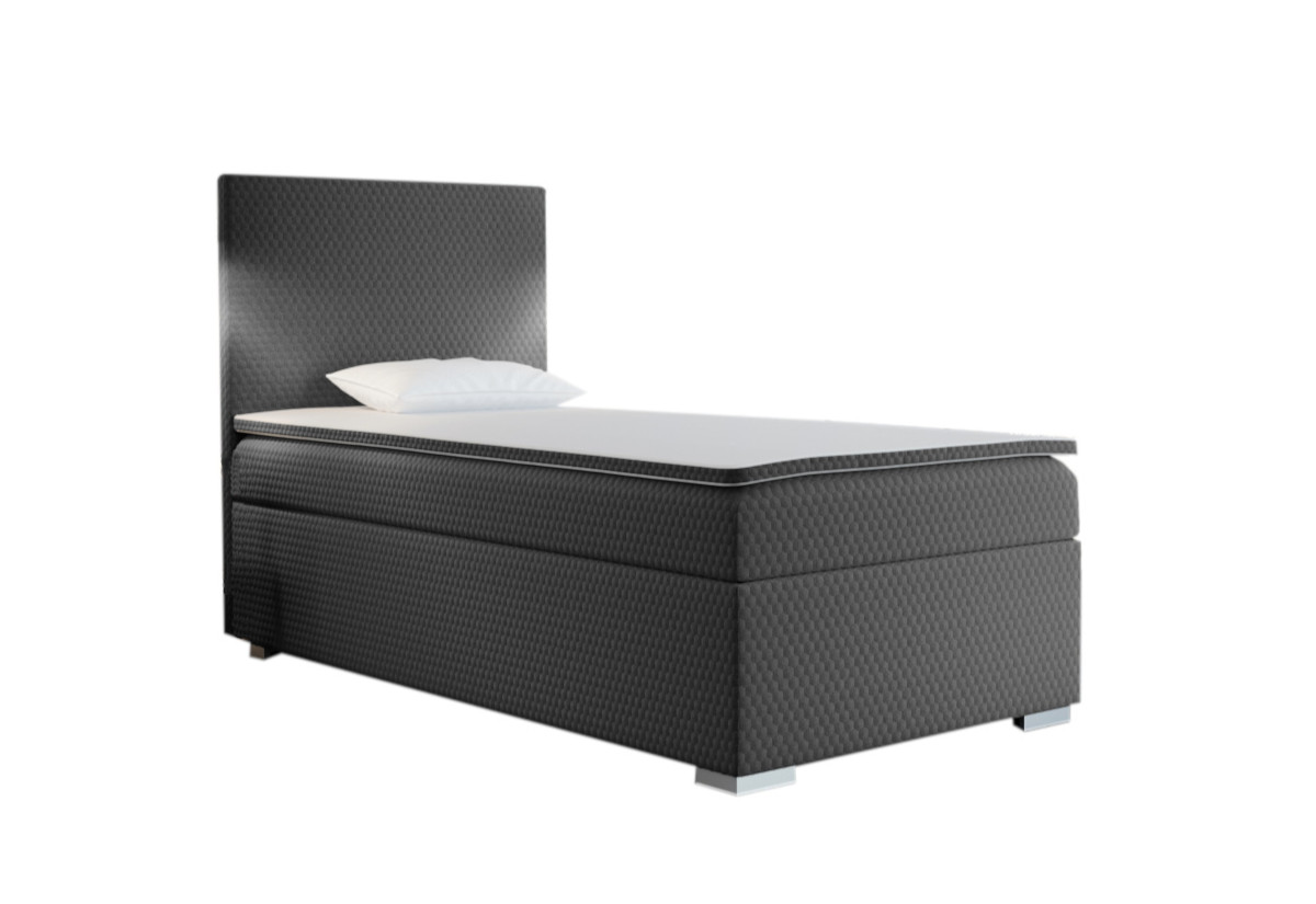 Expedo Čalouněná postel boxspring RENATA + topper