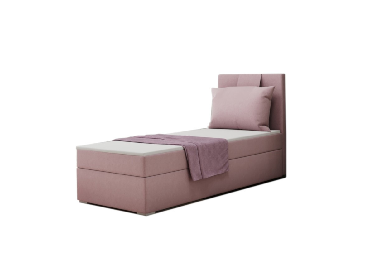 Expedo Čalouněná postel boxspring MIRANDA + vrchní matrace