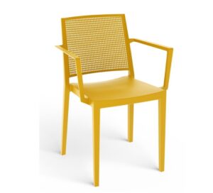 ArtRoja Zahradní křeslo GRID ARMCHAIR Barva: Žlutá