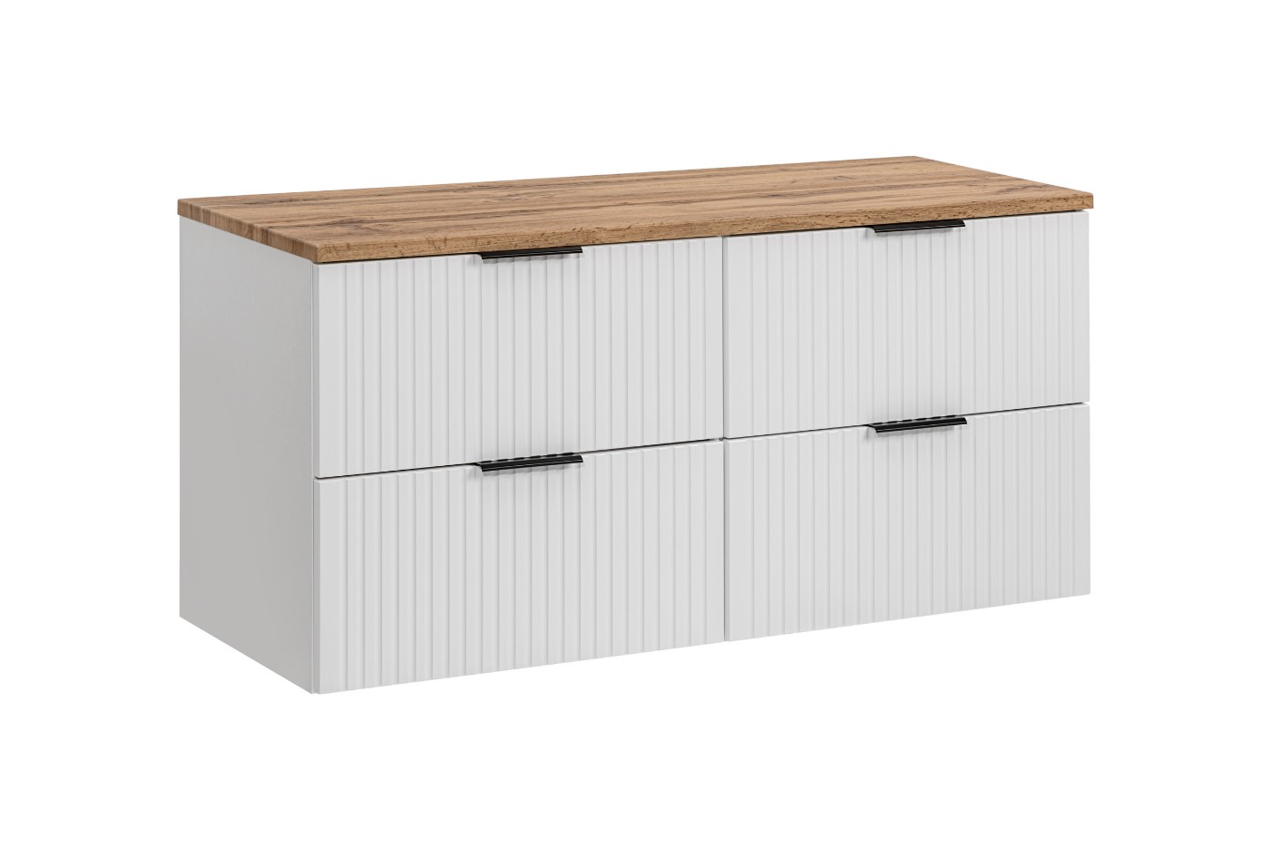 ArtCom Koupelnová skříňka s deskou ADEL White D120/1 | 120 cm