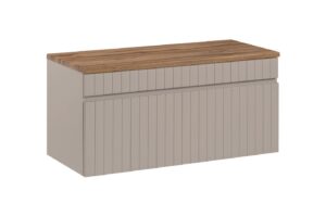 ArtCom Koupelnová skříňka s deskou ICONIC Cashmere D100/1 | 100 cm