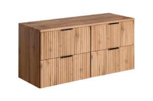 ArtCom Koupelnová skříňka s deskou ADEL Oak D120/1 | 120 cm