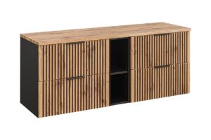 ArtCom Koupelnová skříňka s deskou XILO D140/1 | 140 cm