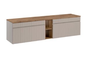 ArtCom Koupelnová skříňka s deskou ICONIC Cashmere D180/1 | 180 cm