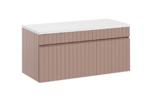 ArtCom Koupelnová skříňka s deskou ICONIC Rose D100/1 | 100 cm