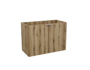 ArtCom Skříňka pod umyvadlo NOVA Oak 82-80-2D | 80 cm s dvířky