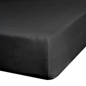 ArtFir Dvoulůžková prostěradlo JERSEY D91 | černá 120 x 200 cm
